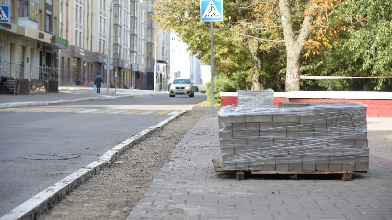 Из-за ремонта в центре Белгорода изменилась схема движения транспорта