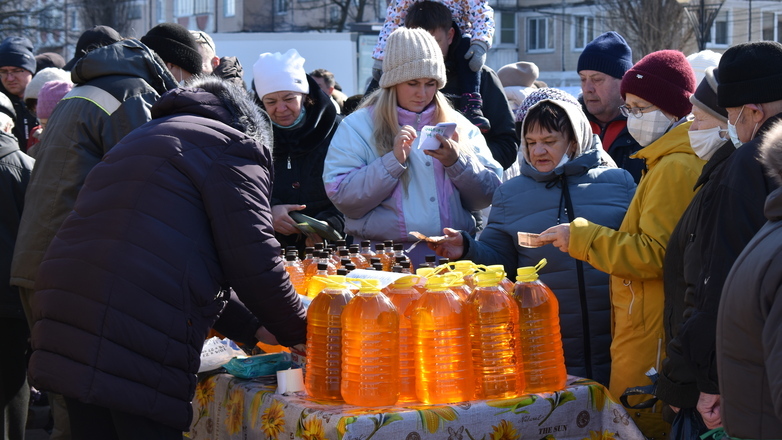 В Белгороде на ярмарке работает 135 торговых точек