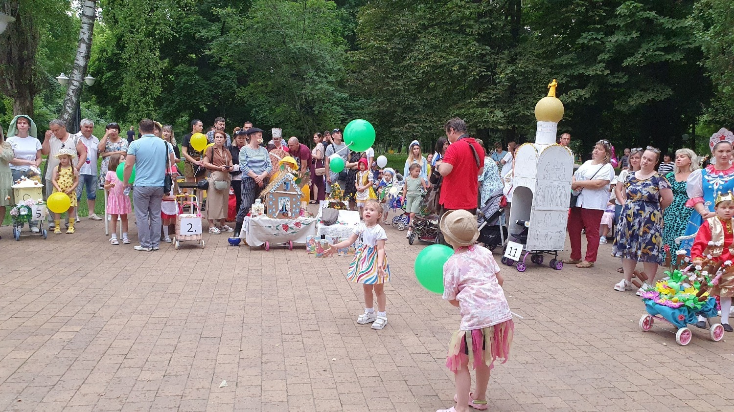 фестиваль детских колясок в Белгороде