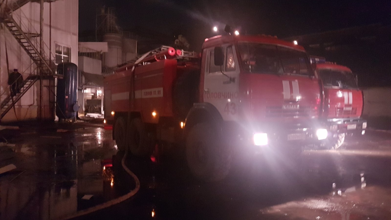 Взрыв на заводе в Белгородской области