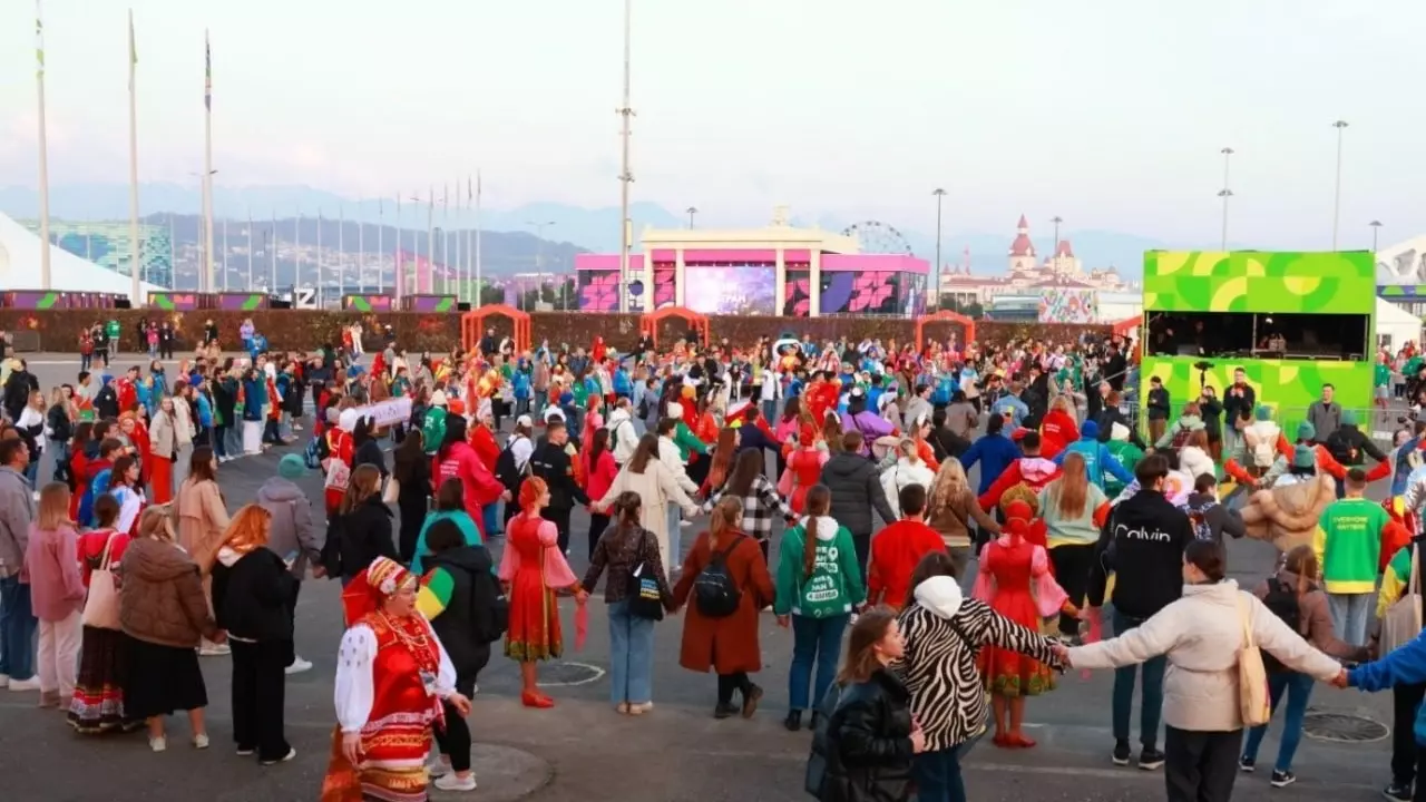 Белгородская область установила мировой рекорд на Всемирном фестивале молодёжи