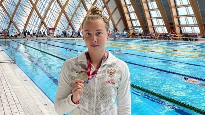 Белгородская спортсменка стала серебряным призёром Кубка России по плаванию