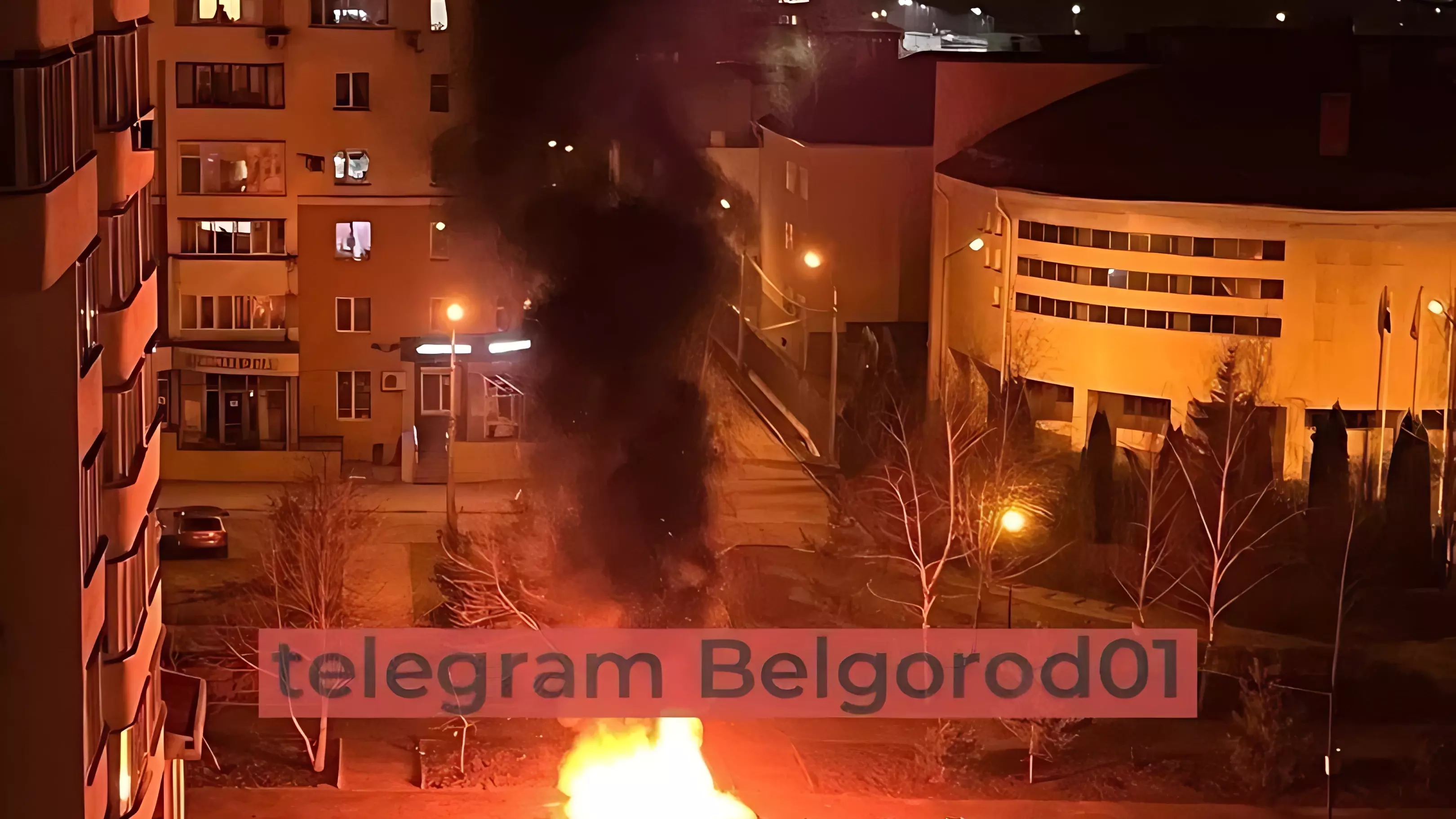 Над Белгородом снова раздались взрывы