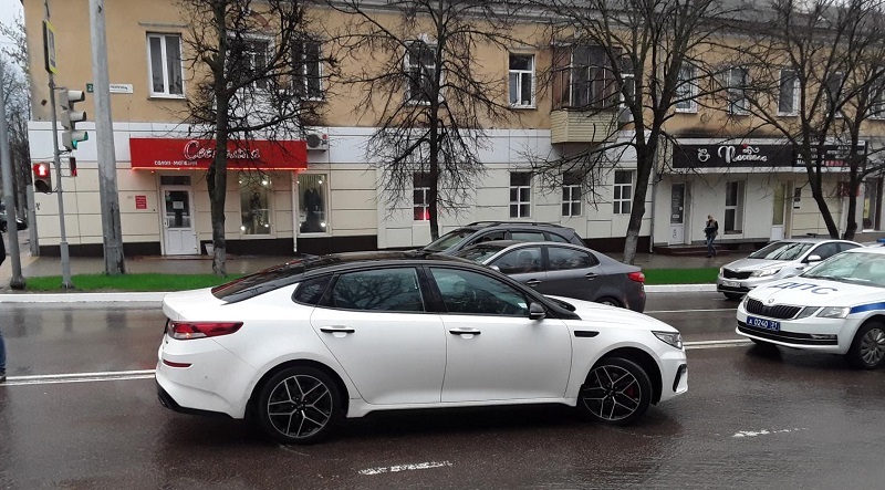 Сбитый машиной пешеход в Белгороде пролетел несколько метров после удара