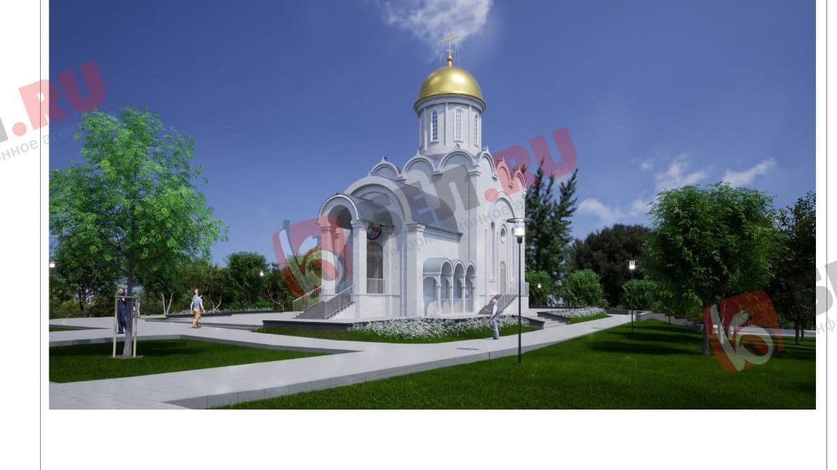 Как будет выглядеть новый храм на меловой горе в Белгороде
