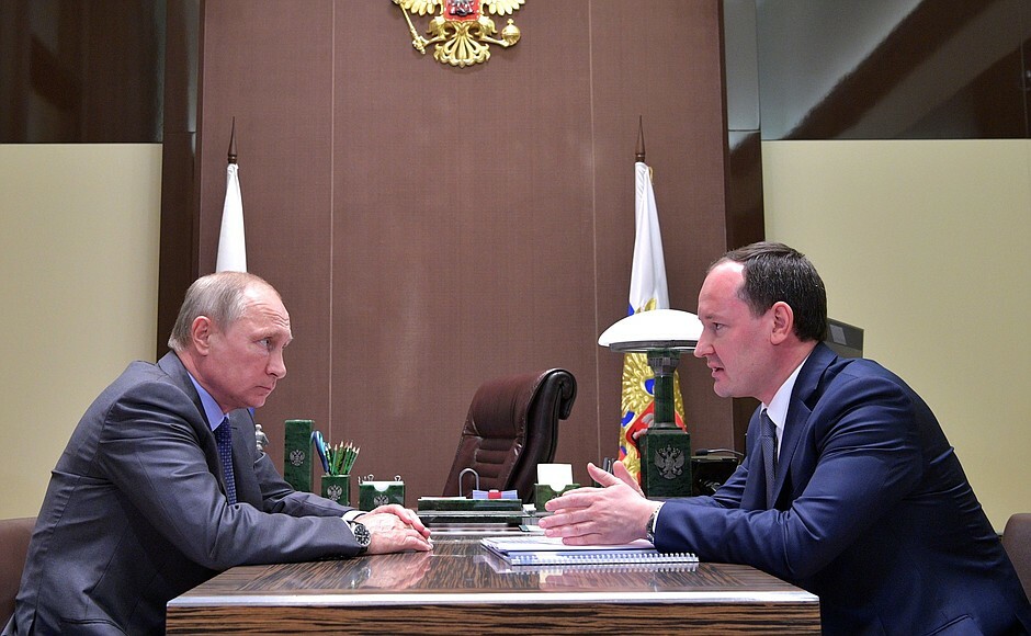 Глава «Россетей» Павел Ливинский встретился с президентом
